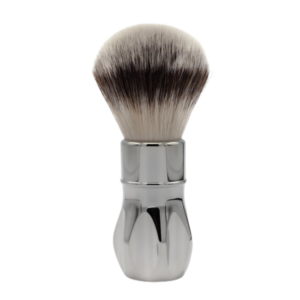 Alpha Outlaw V2 Shaving Brush - Titanium Polished